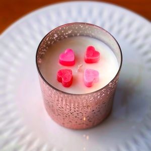 Hearts candy candle!❤️💕🍭